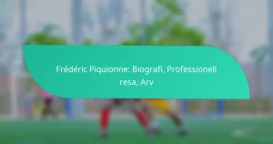 Frédéric Piquionne: Biografi, Professionell resa, Arv